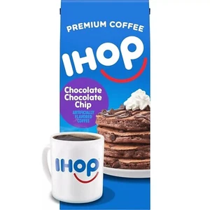IHOP Caffè macinato PREMIUM aromatizzato con gocce di cioccolato al cioccolato sacchetto da 11 oz - Foto 1 di 5