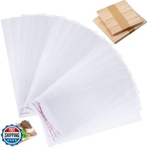 Juego de 400 palitos y bolsas de helado Patelai incluye 300 piezas autoadhesivas - Imagen 1 de 5