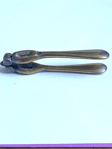 Vintage / Antik Anfang 20. Jahrhundert Messing Nussknacker 4,7" - Bild 1 von 10