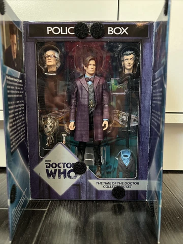 Doctor Who 11th Dr Matt Smith Time of the Doctor Action Figure Set Cover