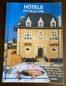 Vintage 1999 Hotels Pays de La Loire France Directory 88 pages - Picture 1 of 6
