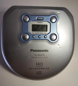 Panasonic SL-SX270 CD Walkman Tested Great Working Condition - Picture 1 of 2