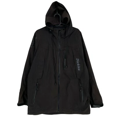 Giacca Con Cappuccio Marrone Scuro Dickies Taglia M - Immagine 1 di 4
