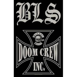 BLACK LABEL SOCIETY - DOOM CREW - STOFF POSTER FLAGGE - 27x42 MUSIK TP320 - Bild 1 von 1