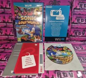 🇮🇹 SONIC LOST WORLD "EDT. SEI NEFASTI" PAL ITA 🇮🇹 NINTENDO WiiU CIB COMPLETO - Picture 1 of 17