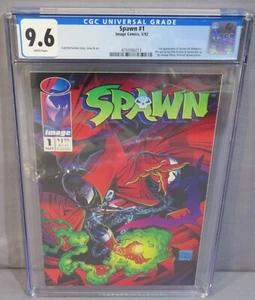 SPAWN #1 (First Appearance Al Simmons) CGC 9.6 NM+ Image 1992 Todd McFarlane - Picture 1 of 3