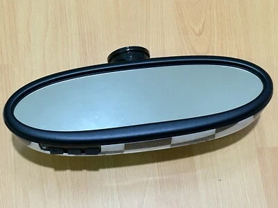 FACTORY OEM 2005 - 2013 MINI COOPER AUTO DIM REAR VIEW MIRROR COMPASS HOMELINK - Image 1 of 4