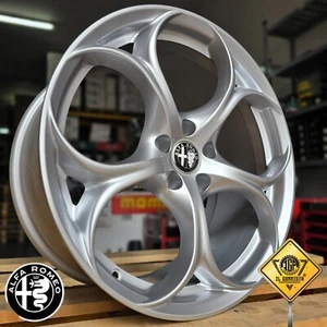 OEM KIT 4 Cerchi In Lega 8+9 x 19" Originali Alfa Romeo Giulia Quadrifoglio GTA - Afbeelding 1 van 13