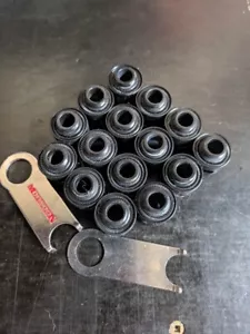 15x Monsoon Free Center Compression Fittings, 7/16" x 5/8" Black with tools - Picture 1 of 2