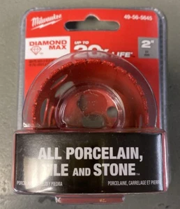 NEW MILWAUKEE 49-56-5645 2" DIAMOND PLUS HOLE SAW FOR TILE & STONE - Picture 1 of 3