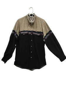 Cowboys’ Turtle Association Hemd Herren L Western Aztec Rodeo Baumwolle - Bild 1 von 7