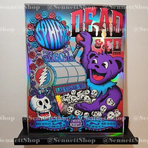 Dead & Company Forever 2025 FOIL Scratch Off Poster 1st Edition (18 x 24) Sphere - Picture 1 of 9