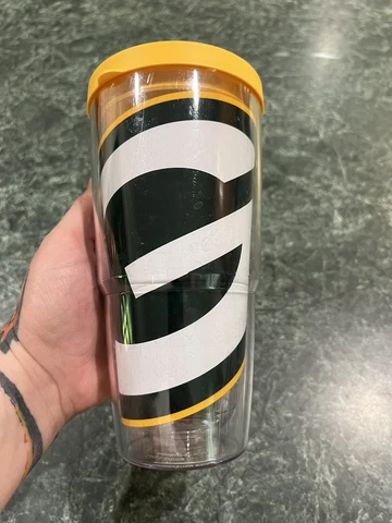 NFL Green Bay Packers Tervis 24oz Tumbler Plastic Cup w/ Lid Cover