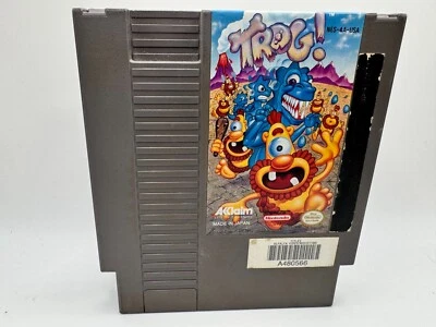 Trog! (Nintendo Entertainment System / NES, 1990) Cartucho solo probado y funciona Foto 1 de 3
