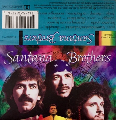 Santana Brothers - Brothers (Cass, Album) (Very Good Plus (VG+)) - 2609355666 - Image 1 of 4