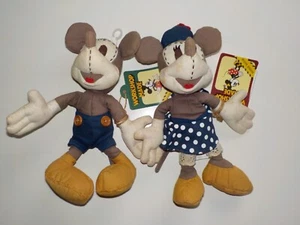 Tokyo Disney Sea Japan Mickey Minnie Mouse Workshop Made Plüschfigur Kuscheltier - Bild 1 von 13