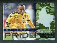 2015-16 CAMILO ZUNIGA /249 PANINI SELECT NATIONAL PRIDE CAMO