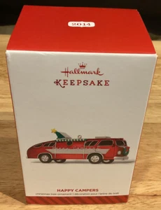2014 Hallmark Andenken Weihnachtsschmuck "Happy Campers" Neu aus altem Lagerbestand - Bild 1 von 1