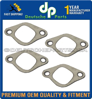 Volvo 244 245 DL GLE 740 760 780 940 Exhaust Manifold Gasket Set of 4 pc 1378217 - Image 1 of 3