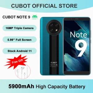 Cubot Note 9 Smartphone 3GB+32GB 5900mAh Battery Android 11 Handy 4G Dual Sim EU - Bild 1 von 10
