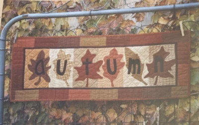 Rare Country Threads Autumn Leaves 2005 Quilt pattern only #556 - Image 1 of 3
