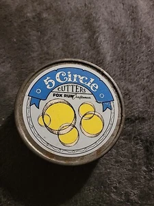 Vintage 5 Kreis Fox Run Handwerker Metall Ausstechformen in Metalldose - Bild 1 von 6