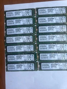 Lot of 14 Samsung 512GB PCIe NVME 2280 M.2 SSD MZVLW512HMJP-000H1 VLW5120 - Picture 1 of 1