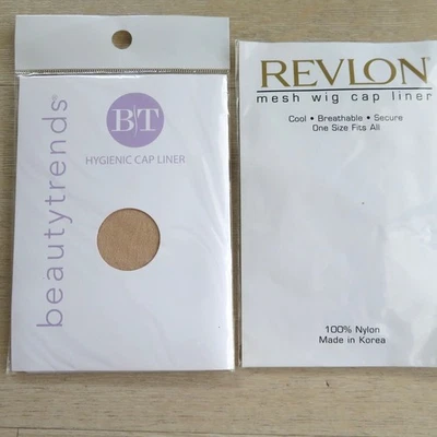 Forros de gorra de peluca Revlon & BeautyTrends malla higiénica talla única para todo aliento fresco Foto 1 de 4