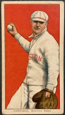 Tarjeta de béisbol estadounidense Piedmont 350 Bill Carrigan Boston. Foto 1 de 2