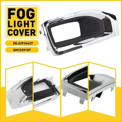 CUBIERTAS LUZ ANTINIEBLA PARA 2015-2020 GMC YUKON XL DENALI SLE SLT LADO DERECHO NEGRO T Foto 1 de 4