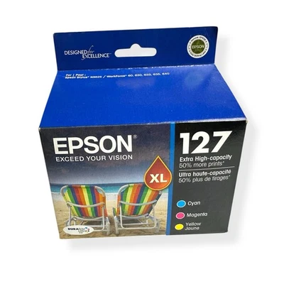 Epson T127520-S DuraBrite 127 XL Ultra Catridge de Capacidade Extra Alta - Multicolor - Imagem 1 de 4