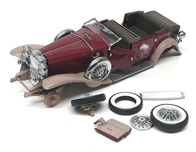 Franklin Mint 1/24 Scale 18323N - 1930 Duesenberg Derham - Maroon - Image 1 of 4