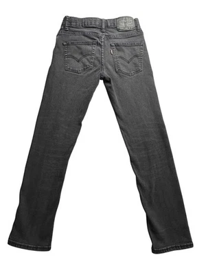 Levi's 511 Slim Jeans Boys 12 Regular Black Performance Stretch Flex W26 L27 - Image 1 of 4