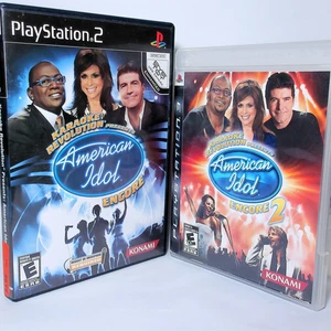 Karaoke Revolution Presents American Idol Encore 1+2 PS2/3 Bundle CIB Sehr Gut! - Bild 1 von 7