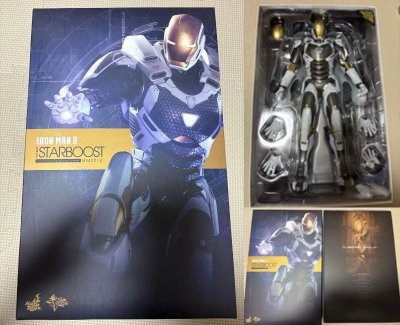 Hot Toys MMS214 Iron Man 3 Iron Man Mark 39 XXXIX Star Boost 1/6