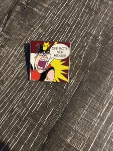 Disney Comic Alice im Wunderland Herzkönigin "Ab mit dem Kopf" Pin - Bild 1 von 2