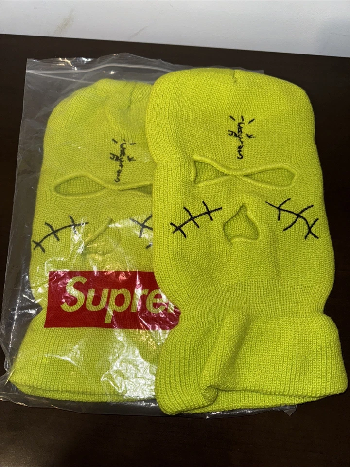 OG Travis Scott Cactus Jack Neon Ski Mask Baclava 1 - Image 1 of 1