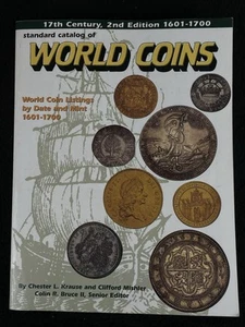 Standard Catalog of World Coins 1601 to 1700 Krause Mishler 2nd Edition PB - Picture 1 of 3