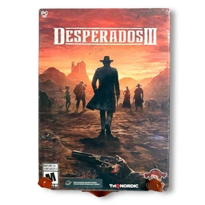 NEW - PC - DESPERADOS III 3 Rated M Wild West PC DVD Video Game Windows 7-10 - Picture 1 of 4