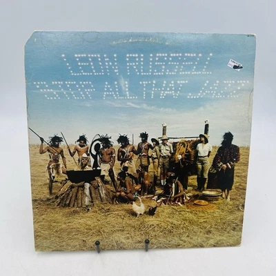 Leon Russell – Stop All That Jazz 1974 Shelter Vinyl LP B2G2 Free Foto 1 de 4