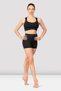 Crop top Mirella by Bloch Dance Cross Back M749L nero taglia small UK 8 - Foto 1 di 4