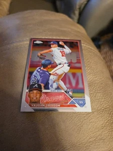 Vaughn Grissom 2023 Topps Chrome #48 RC Atlanta Braves - Picture 1 of 2