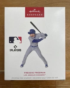 Hallmark 2025 Keepsake MLB Los Angeles Dodgers Freddie Freeman Ornament NEW - Picture 1 of 3