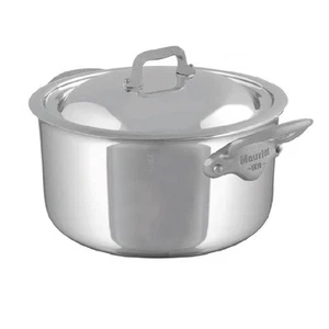 Mauviel M'Cook SB 5-lagige Schmortopf mit gebürsteten Guss-Edelstahlgriffen, 9,2 Quart - Bild 1 von 2