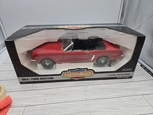 Parts / Resto ERTL 1964 1/2 Ford Mustang Convertible 1:12 American Muscle *READ* - Picture 1 of 24