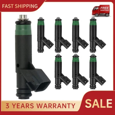 8PCS Fuel Injector For Jeep 2006 2007 Commander 2001-2007 Grand Cherokee 4.7L V8 - Изображение 1 из 4