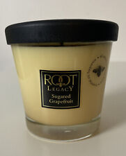 New ROOT LEGACY 6.3 Oz 1 wick Jar candle Sugared grapefruit All Natural Beeswax