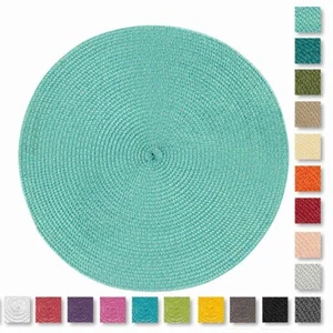 Tovaglietta americana Zebulon rotonda diametro 35 cm S069 - Imagen 1 de 32