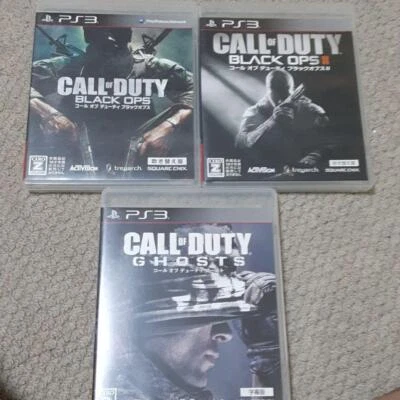 Call of Duty: Black Ops 1, 2 GHOSTS Set PS3   - Image 1 of 4
