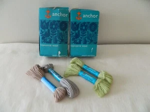 ANCHOR Tapisserie Wool Pistachio Green Grey Moth Resistant Made Great Britain - Picture 1 of 12
